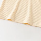 Dave&Bella Summer Toddler Girls Cute Yellow/Pink Sleeveless Soft Comfortable Tank Tops
