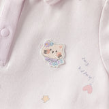 Dave&Bella Toddler Girls Summer Charming College-style Polo Collar A-line Dress