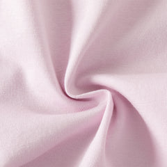 Dave&Bella Summer Toddler Girls White/Purple Flower Slim Soft Leggings