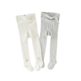 Dave&Bella Summer Toddler Girls Elegant Slim Stretchable Footed Tights