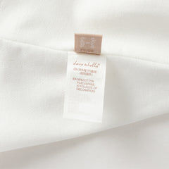 Dave&Bella Summer Toddler Girls White Soft Stretchable A-line Preppy Polo Dress