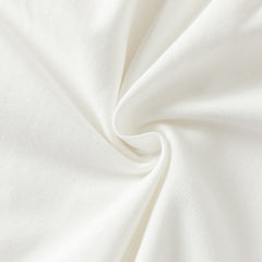 Dave&Bella Summer Toddler Girls White Soft Stretchable A-line Preppy Polo Dress