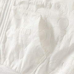 Dave&Bella Summer Toddler Boys White Hooded Lightweight Comfortable Jackets