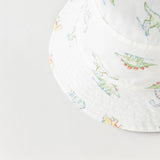 Dave&Bella Toddler Boys Summer Playful Dinosaur Print Cotton Reversible Fisherman Hats