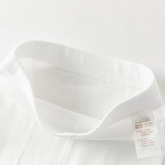 Dave&Bella Summer Kids Girls White Cute Cherry Print Stretchable Footed Tights Leggings