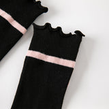 Dave&Bella Girls’ Soft & Comfortable Mid-Calf Socks