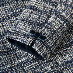 Dave&Bella Toddler Girls Autumn Classic Blue White Striped Princess Dress