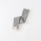 Dave&Bella Toddler Girls Grey Rabbit Style Footed Tights Leggings
