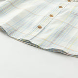 Dave&Bella Toddler Boys Mutiple Colors Cotton Fashion Classic Formal Plaid Shirt Top