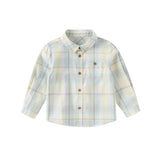 Dave&Bella Toddler Boys Mutiple Colors Cotton Fashion Classic Formal Plaid Shirt Top