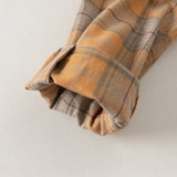 Dave&Bella Toddler Boys Mutiple Colors Cotton Fashion Classic Formal Plaid Shirt Top