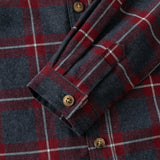 Dave&Bella Toddler Boys Mutiple Colors Cotton Fashion Classic Formal Plaid Shirt Top