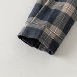 Dave&Bella Toddler Boys Mutiple Colors Cotton Fashion Classic Formal Plaid Shirt Top