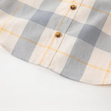 Dave&Bella Kids Boys Cotton Fashion Formal Plaid Shirt Top