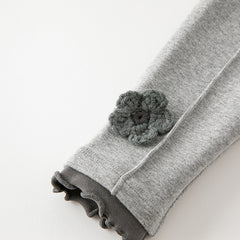 Dave&Bella Baby Girls Spring Autumn Lace Casual Pants
