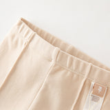 Dave&Bella Girls Lace Trim Cotton Leggings