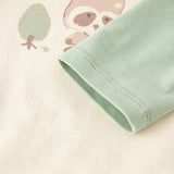 Dave&Bella Toddler Girls/Boys Cotton Long Sleeve Cartoon Print T-Shirts