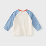 Dave&Bella Toddler Girls/Boys Cotton Long Sleeve Cartoon Print T-Shirts