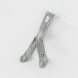 Dave&Bella Toddler Girls Beige/Grey Knit Flower Footed Tights Leggings