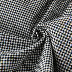Dave&Bella Toddler Girls Autumn Breathable Black White Plaid A-line Dress