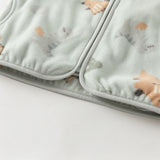 Dave&Bella Toddler Girls/Boys Soft Fleece Cartoon Print Vests