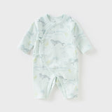 Dave&Bella Newborn/Baby Girls/Boys Playful Multi-print Indoor Breathable Cotton Rompers