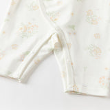 Dave&Bella Newborn/Baby Girls/Boys Playful Multi-print Indoor Breathable Cotton Rompers