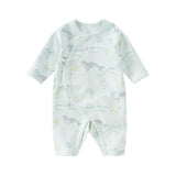 Dave&Bella Newborn/Baby Girls/Boys Playful Multi-print Indoor Breathable Cotton Rompers