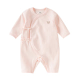 Dave&Bella Newborn/Baby Girls/Boys Playful Multi-print Indoor Breathable Cotton Rompers