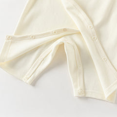 Dave&Bella Newborn/Baby Girls/Boys Playful Multi-print Indoor Breathable Cotton Rompers