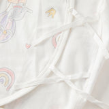Dave&Bella Newborn/Baby Girls/Boys Playful Multi-print Indoor Breathable Cotton Rompers