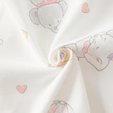Dave&Bella Newborn/Baby Girls/Boys Playful Multi-print Indoor Breathable Cotton Rompers