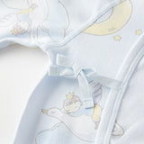 Dave&Bella Newborn/Baby Girls/Boys Playful Multi-print Indoor Breathable Cotton Rompers