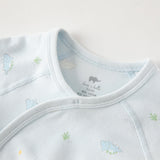 Dave&Bella Newborn/Baby Girls/Boys Playful Multi-print Indoor Breathable Cotton Rompers