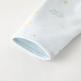 Dave&Bella Newborn/Baby Girls/Boys Playful Multi-print Indoor Breathable Cotton Rompers