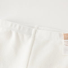 Dave&Bella Kids Girls Spring Casual Outdoor White Trousers