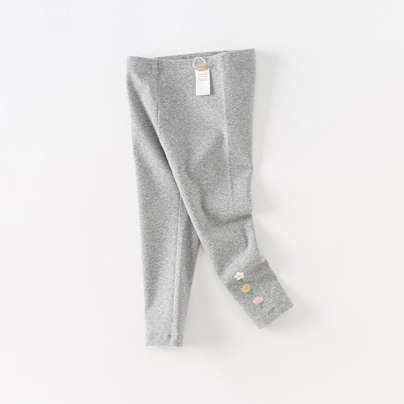 Dave&Bella Toddler Girls Cotton Casual Outdoor Leggings