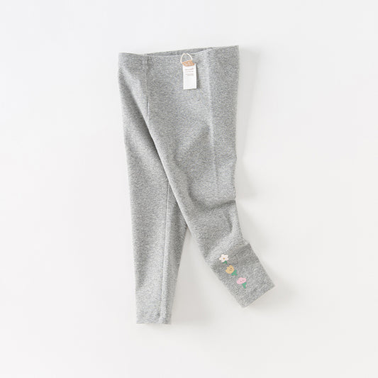 Dave&Bella Baby Girls Spring Autumn Casual Outdoor Trousers