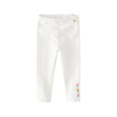 Dave&Bella Girls Spring Cotton Casual Outdoor Leggings Pants