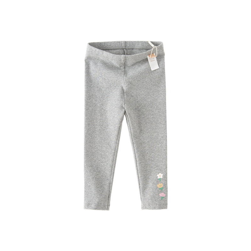 Dave&Bella Girls Spring Cotton Casual Outdoor Leggings Pants