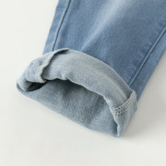 Dave&Bella Baby Girls Casual Cute Sweet Jeans Pants