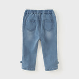 Dave&Bella Toddler Girls Casual Cute Sweet Jeans Pants