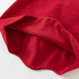 Dave&Bella Toddler Girls Adorable Festival Red Sleeveless Princess Tank Dress