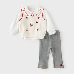 Dave&Bella Baby Girl Sping Slim Fitting Pants