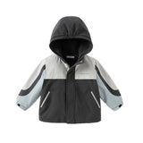 Dave&Bella Unisex Kids/Toddler Casual Hooded Jacket — Windproof & Fleece-Lined