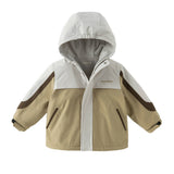 Dave&Bella Unisex Kids/Toddler Casual Hooded Jacket — Windproof & Fleece-Lined