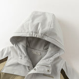 Dave&Bella Unisex Kids/Toddler Casual Hooded Jacket — Windproof & Fleece-Lined