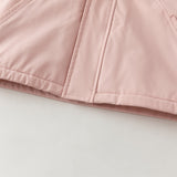 Dave&Bella Unisex Kids/Toddler Casual Hooded Jacket — Windproof & Fleece-Lined