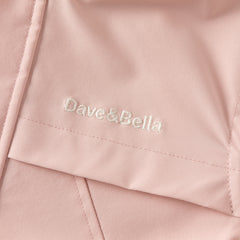 Dave&Bella Unisex Kids/Toddler Casual Hooded Jacket — Windproof & Fleece-Lined