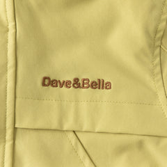 Dave&Bella Unisex Kids/Toddler Casual Hooded Jacket — Windproof & Fleece-Lined